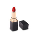 Black Empty Abs Square Lipstick Tube Plastic 3g Packaging Makeup Custom