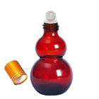 رول عطر شیشه ای کالاباش روی بطری های اسانس با توپ ماساژ فولاد ضد زنگ