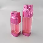 بطری های سفارشی تلگراف کننده بدون ریزش هوا لوسیون مربعی پمپ اسپری قابل حمل پلاستیکی